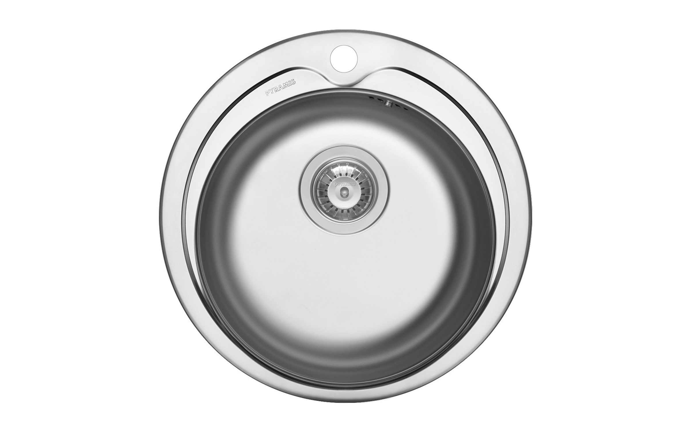 Chiuveta cu robinet PYRAMIS KIBA, inox  1